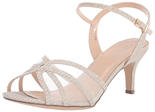 Paradox London Pink Damen Helicehelicehelice Sandale mit Absatz, champagnerfarben, 38 EU von Paradox London Pink