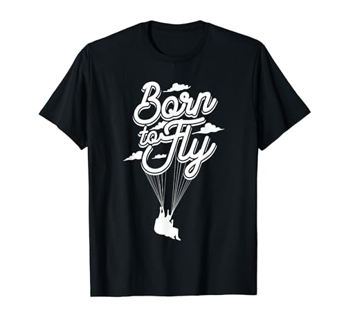 Paragleiter Paragleitschirm Paragliding Gleitschirm Damen T-Shirt Paragleiter Paragleitschirm Paragliding Gleitschirm Damen T-Shirt von Paragliding Geschenk für Paragleiter