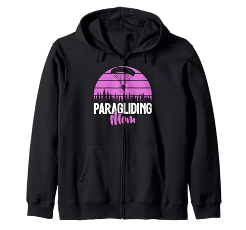 Gleitschirmfliegen Mama Kapuzenjacke Gleitschirmfliegen Mama Kapuzenjacke von Paragliding Gifts & Paraglider Gifts