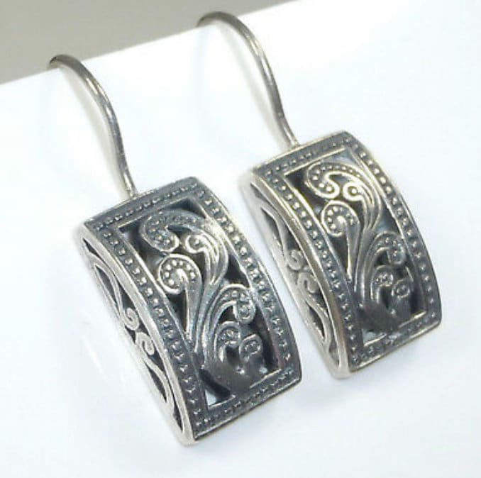 Silpada 925 Sterling Silber Paisley Blättern Filigrane Ohrringe Selten Im Ruhestand Silpada 925 Sterling Silber Paisley Blättern Filigrane Ohrringe Selten Im Ruhestand von ParagonSilverCo