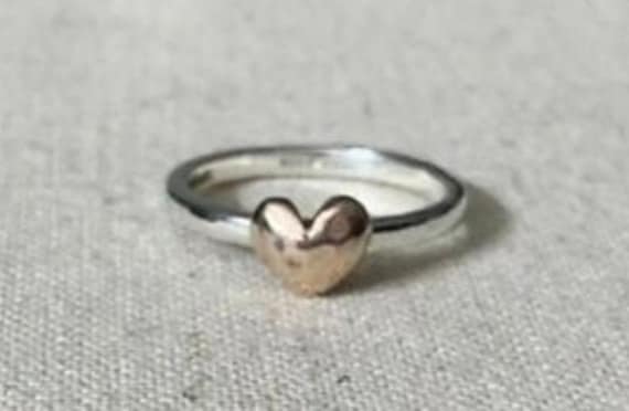 Silpada 925 Sterling Silber Rose Gold Kreuz Mein Herz Ring Größe 7 Silpada 925 Sterling Silber Rose Gold Kreuz Mein Herz Ring Größe 7 von ParagonSilverCo