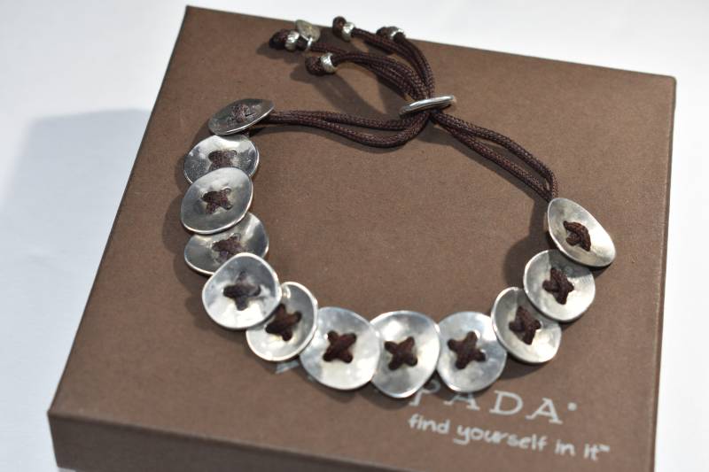 Silpada Button Up Armband Sterling Silber Verstellbar von ParagonSilverCo