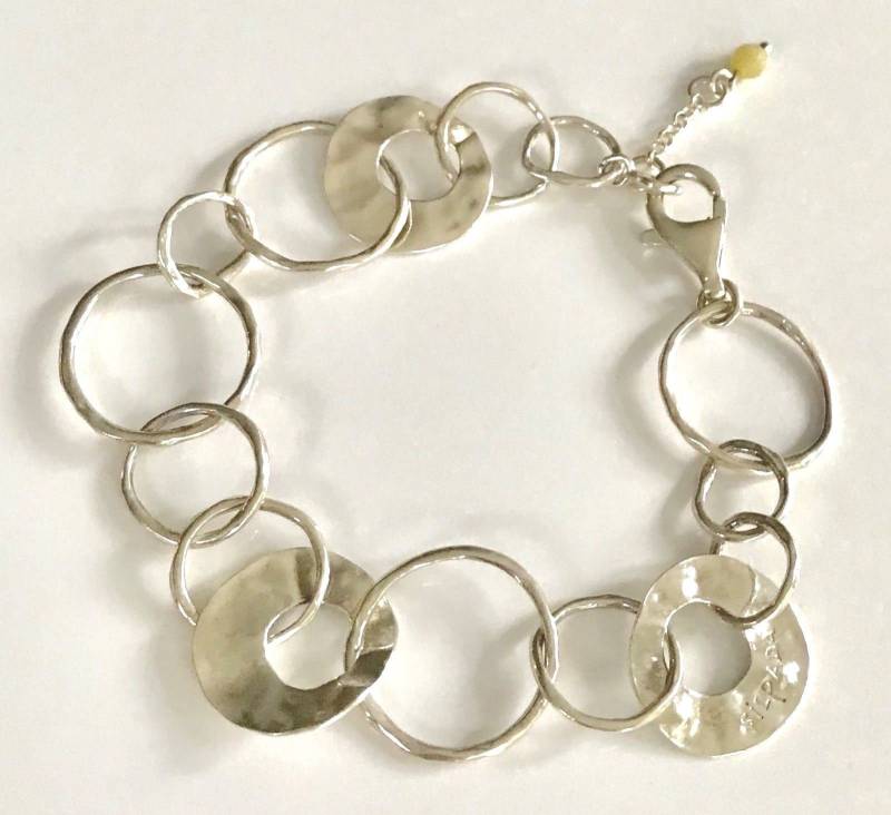 Silpada Sterling Silber Papierkette Armband 925Er Jahre von ParagonSilverCo