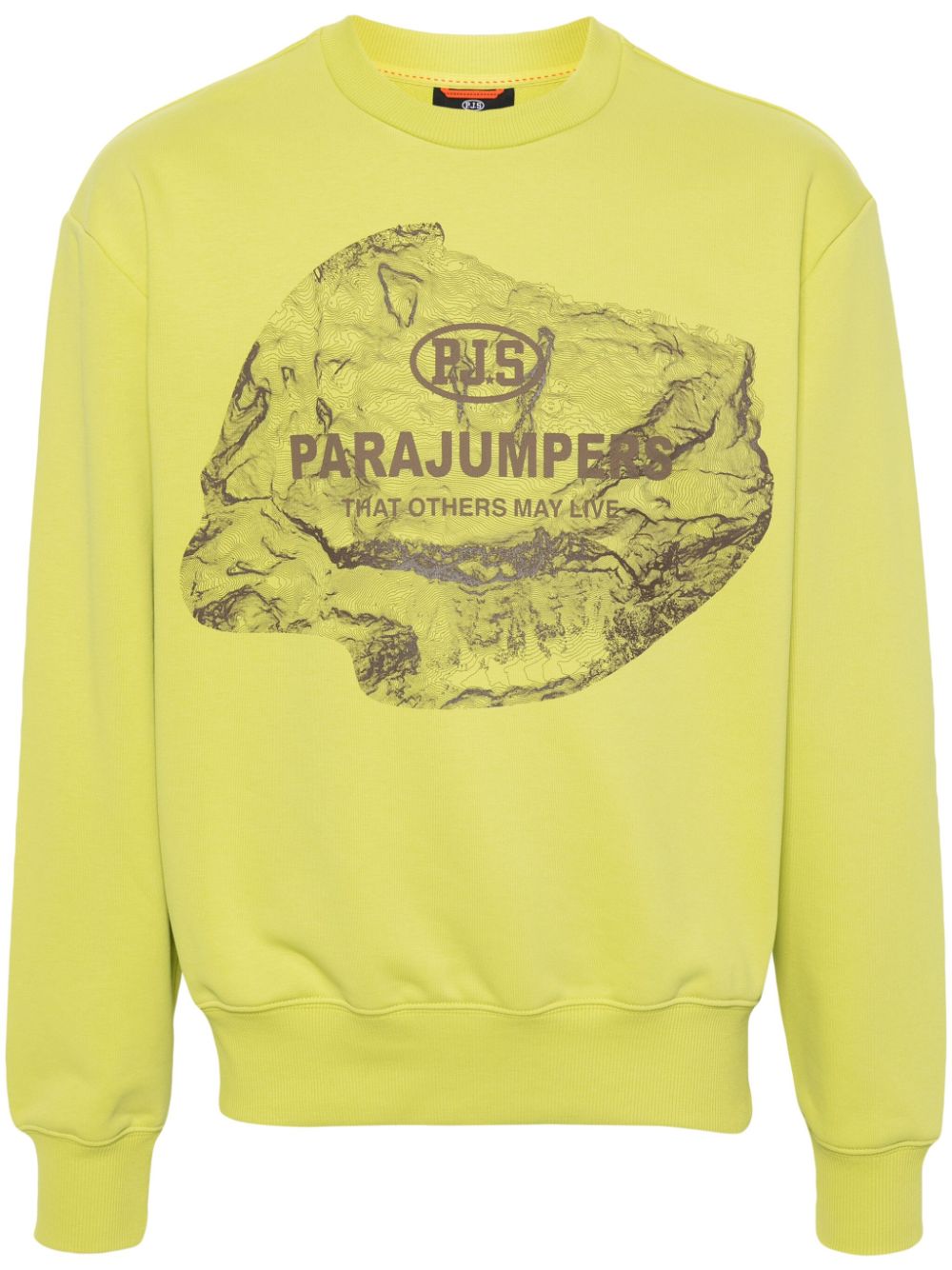 Parajumpers Corones Sweatshirt mit Logo-Print - Grün von Parajumpers