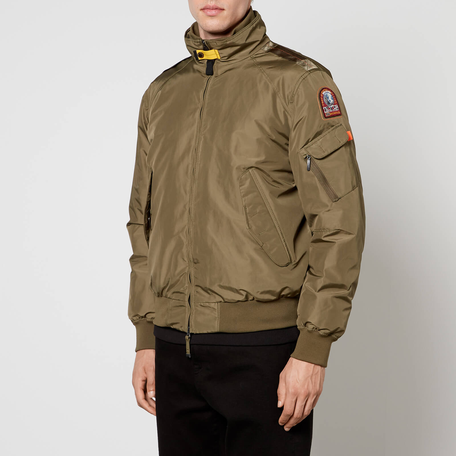 Parajumpers Fire Core Canvas Bomber Jacket - L von Parajumpers