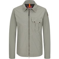 Parajumpers Overshirt Rayner mit Logo-Patch am Ärmel und Brusttasche von Parajumpers