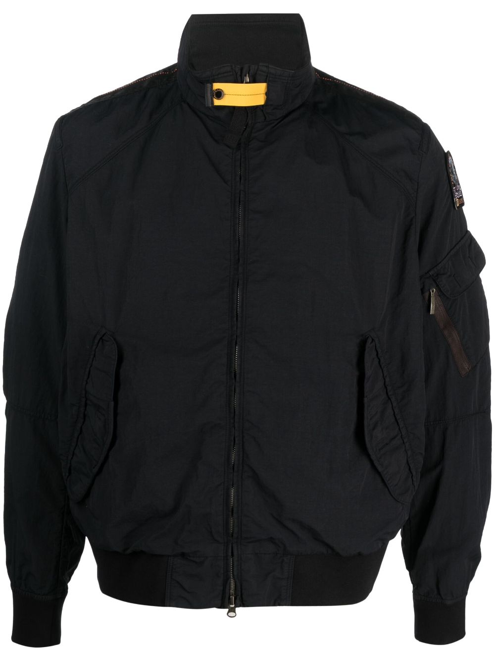 Parajumpers Bomberjacke mit Logo-Patch - Schwarz von Parajumpers