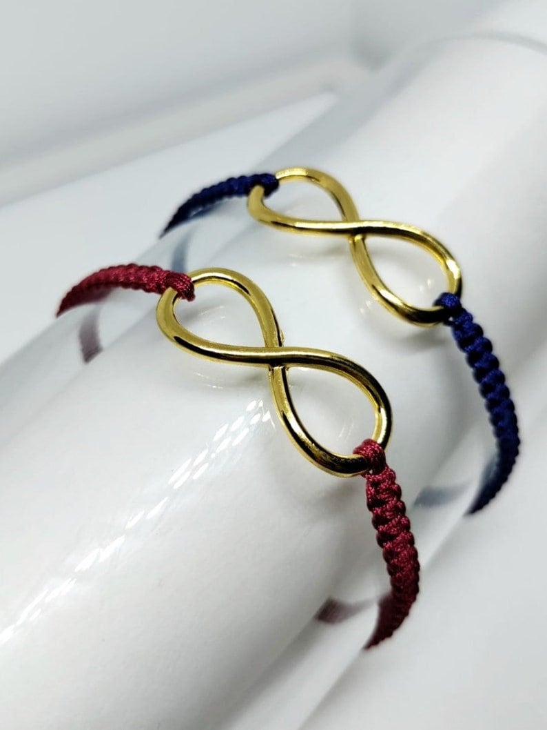Infinity Makramee Armband von ParamigoAccessoires