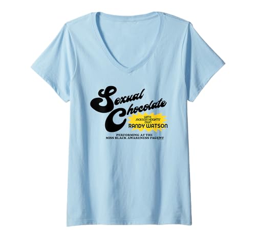 Damen In der heutigen Sendung Sexual Chocolate T-Shirt mit V-Ausschnitt von Paramount
