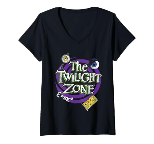 Damen Willkommen in der Twilight Zone T-Shirt mit V-Ausschnitt Damen Willkommen in der Twilight Zone T-Shirt mit V-Ausschnitt von Paramount