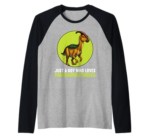Herren Parasaurolophus Raglan Herren Parasaurolophus Raglan von Parasaurolophus Tier Shop