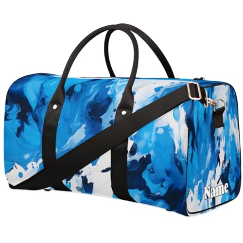 Sporttasche mit Camouflage-Graffiti-Hintergrund, personalisierter Name für Damen und Herren, wasserdicht, Strandtasche, faltbar, persönliche Gegenstände, Reisetasche für Wochenende, Übernachtung, von Pardick