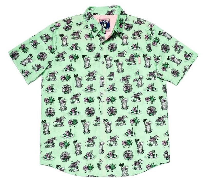 Sullen Clothing Kurzarmhemd Mental Vacay Hawaii Strand Party Shirt von Sullen Clothing