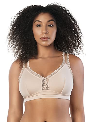 Parfait Dalis Women's Full Figure Sleep Bra Wire Free Bralette Style P5641-Bare-95E von Parfait