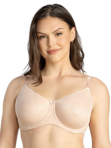 Parfait Pearl P60921 Damen-BH, Nicht gepolstert, nahtlos, Minimizer, volle Büste, Cameo Rose, 65H von Parfait