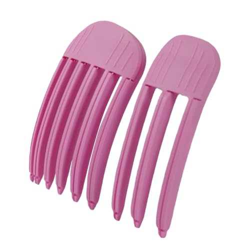 2 Pack Wind Shaping Styling Comb for Fluffy Bangs, Easy High Crown Volume Tool for Men and Women, No Trace Hair Root Lifting Clip for a Natural Voluminous Look von Parfaour