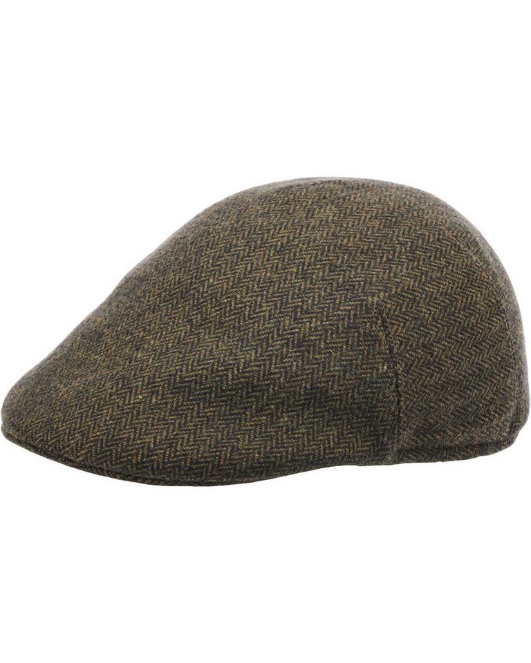 Parforce Traditional Hunting Flat Cap Schiebermütze Fischgrat von Parforce Traditional Hunting