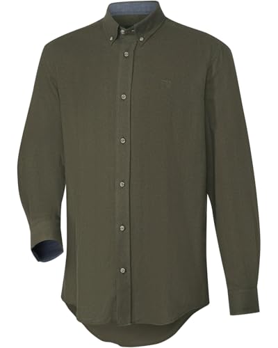 Parforce Traditional Hunting Jagdhemd Fischgrat Oliv L von Parforce Traditional Hunting