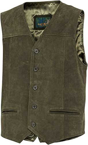 Parforce Traditional Hunting Lederweste Oliv XL Parforce Traditional Hunting Lederweste Oliv XL von Parforce Traditional Hunting