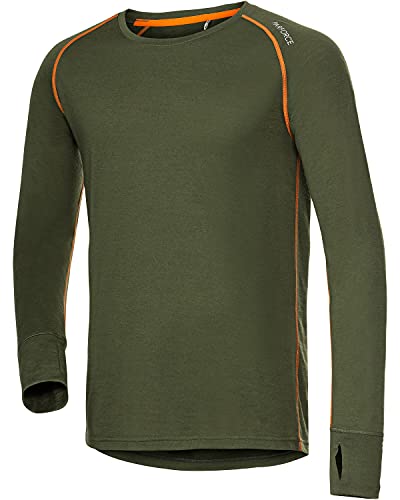 Parforce Baselayer Longsleeve Merino-Mix Oliv XXL von Parforce