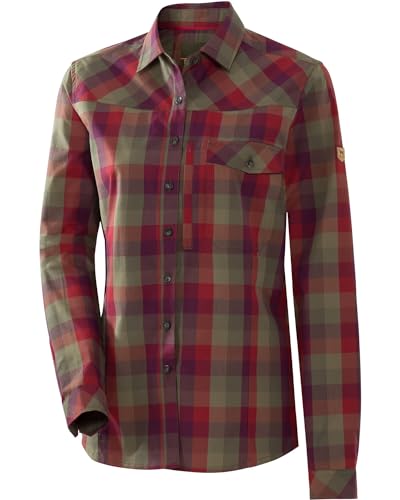 Parforce Bluse Venna Grün/Rot L von Parforce