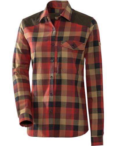 Parforce Bluse Vroni Orange/Braun, L von Parforce