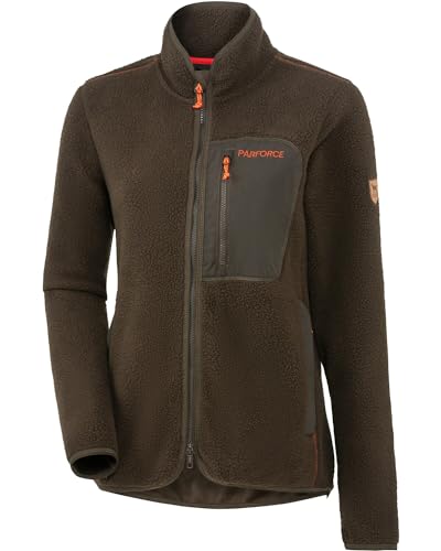 Parforce Damen Fleecejacke Performance Sherpa Oliv, 3XL von Parforce