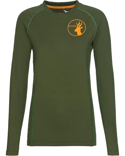 Parforce Damen Funktions-Longsleeve Anti-Zecke Oliv M von Parforce