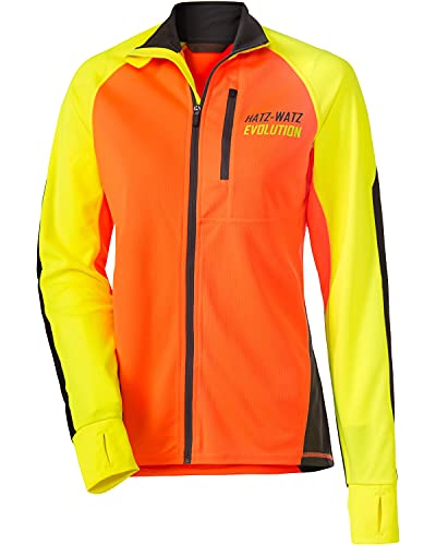 Parforce Damen Funktions-Midlayer MAIS Hatz-Watz Signalorange/Signalgelb M Parforce Damen Funktions-Midlayer MAIS Hatz-Watz Signalorange/Signalgelb M von Parforce