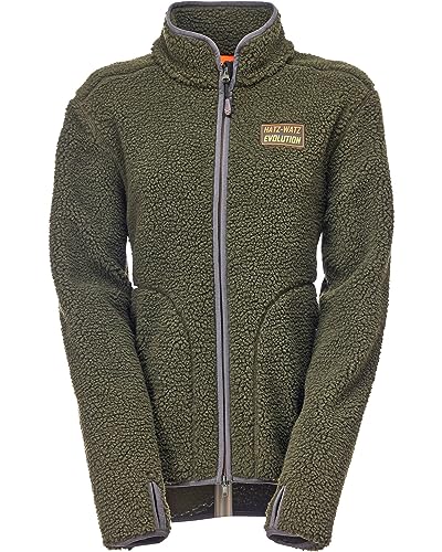 Parforce Damen Isolation-Faserpelzjacke Hatz-Watz Oliv XXL von Parforce