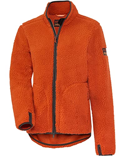 Parforce Damen Isolation-Faserpelzjacke Hatz-Watz Orange L von Parforce