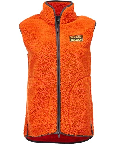 Parforce Damen Isolation-Faserpelzweste Hatz-Watz Orange, XS von Parforce