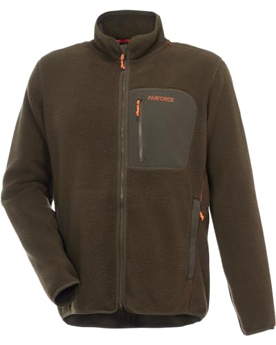 Parforce Fleecejacke Performance Sherpa Oliv 3XL von Parforce