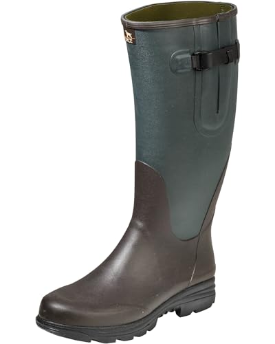 Parforce Gummistiefel mit Neoprenfutter NEO-2 Oliv/Braun 39 von Parforce