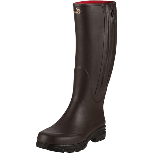 Parforce Gummistiefel mit Reißverschluss und Neoprenfutter Braun 42 Parforce Gummistiefel mit Reißverschluss und Neoprenfutter Braun 42 von Parforce