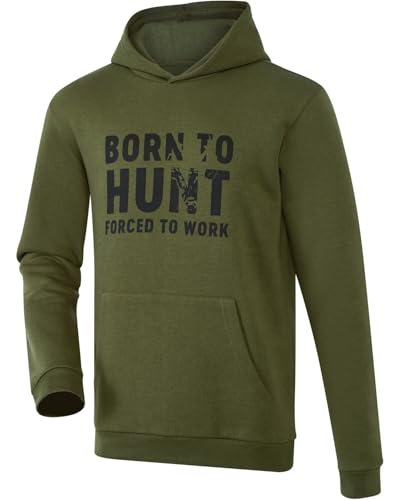 Parforce Hoodie Oliv/Born to Hunt XXL von Parforce
