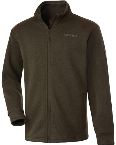 Parforce Jagd-Strickfleecejacke Eifel Oliv meliert 4XL Parforce Jagd-Strickfleecejacke Eifel Oliv meliert 4XL von Parforce