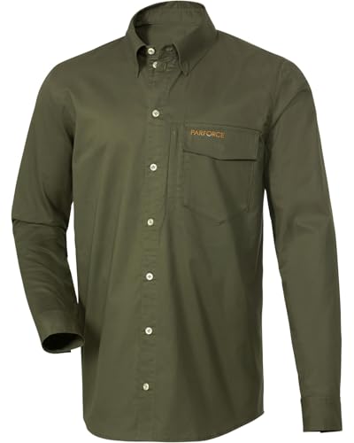 Parforce Jagdhemd Anti-Zecke Oliv, XL von Parforce