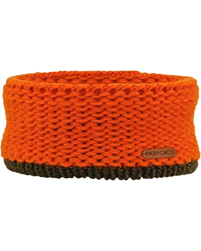Parforce Strick-Stirnband Orange Einheitsgröße von Parforce