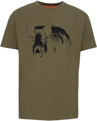 Parforce T-Shirt Keiler-Print Oliv XXL von Parforce