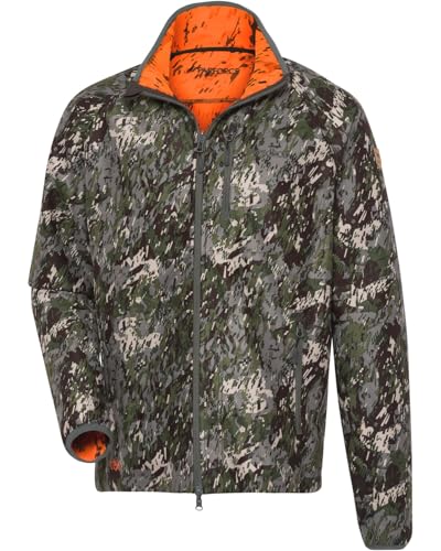 Parforce Wendefleecejacke greenSphere® Signal Oliv/Signalorange XL von Parforce