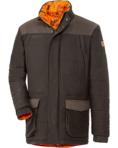 Parforce Winter-Wendejacke Sphere Signalorange/Braun L von Parforce