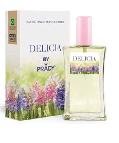 Prady - Eau de Toilette DELICIA Damen - 100 ml - Femininer, veganer Duft für die moderne Frau von Parfum Femme