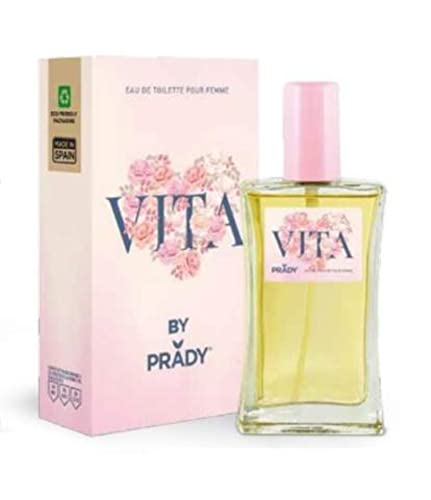 Prady - Eau de Toilette Vita Femme - 100ml - Lebhafter Duft für die moderne Frau von Parfum Femme