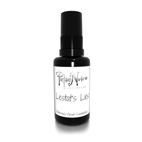 Lestat's Lies - 25ml Patchouli Parfüm mit Opiumduft und Sandelholz - veganes Eau de Parfüm von Parfume Noire