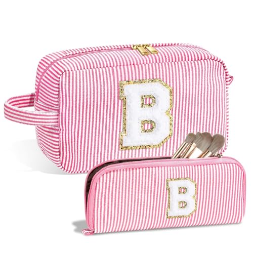 Parima Geschenk Für Mädchen - Beste Freundin Geschenke Für Mädchen, Jugendweihe Geschenke Für Mädchen, Teenager Mädchen Personalisierte Geschenke, Schminktasche Mit Initiale B von Parima