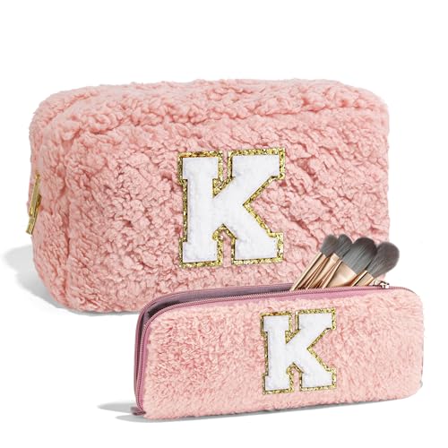 Parima Mädchen Geschenke 11 Jahre - 2 Stück Make up Tasche Frauen Klein Kulturbeutel Mädchen Reise Kosmetiktasche Beste Freundin Geschenke Hochzeitstag Geschenke Schminktasche für Damen und Mädchen K von Parima