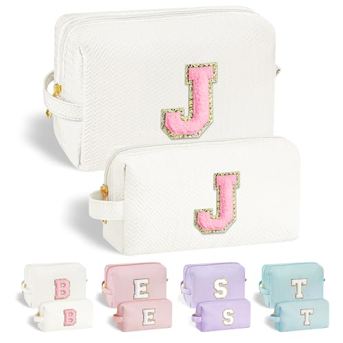 Parima Geburtstagsgeschenk für Mädchen, Weiß Kosmetiktasche Buchstaben Kosmetiktasche Reise Kosmetiktaschen Mädchen Frauen Geschenke für Frauen Kosmetiktasche mit Buchstaben J Parima Geburtstagsgeschenk für Mädchen, Weiß Kosmetiktasche Buchstaben Kosmetiktasche Reise Kosmetiktaschen Mädchen Frauen Geschenke für Frauen Kosmetiktasche mit Buchstaben J von Parima