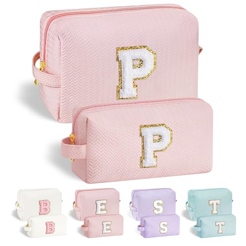 Parima Kosmetiktasche für Mädchen - Reise Kosmetiktasche Rosa Kosmetiktaschen Mädchen Schwester Geschenk Beste Freundin Geschenk Mädchen Tochter 6 8 9 10 11 12 16 18 Jahre von Parima