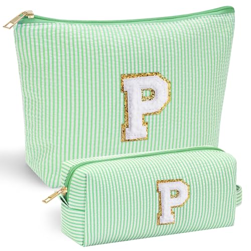 Parima Kosmetiktasche für Teenager Mädchen - Reise Kosmetiktasche Grüne Kosmetiktaschen Mädchen Schwester Geschenk Beste Freundin Geschenk Teenager Mädchen Geschenke 10 11 12 13 14 15 16 17 18 Jahre von Parima